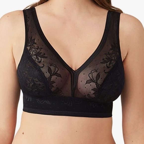 Wacoal Net Effect Lace Bralette size 32 (small) - Picture 2 of 12
